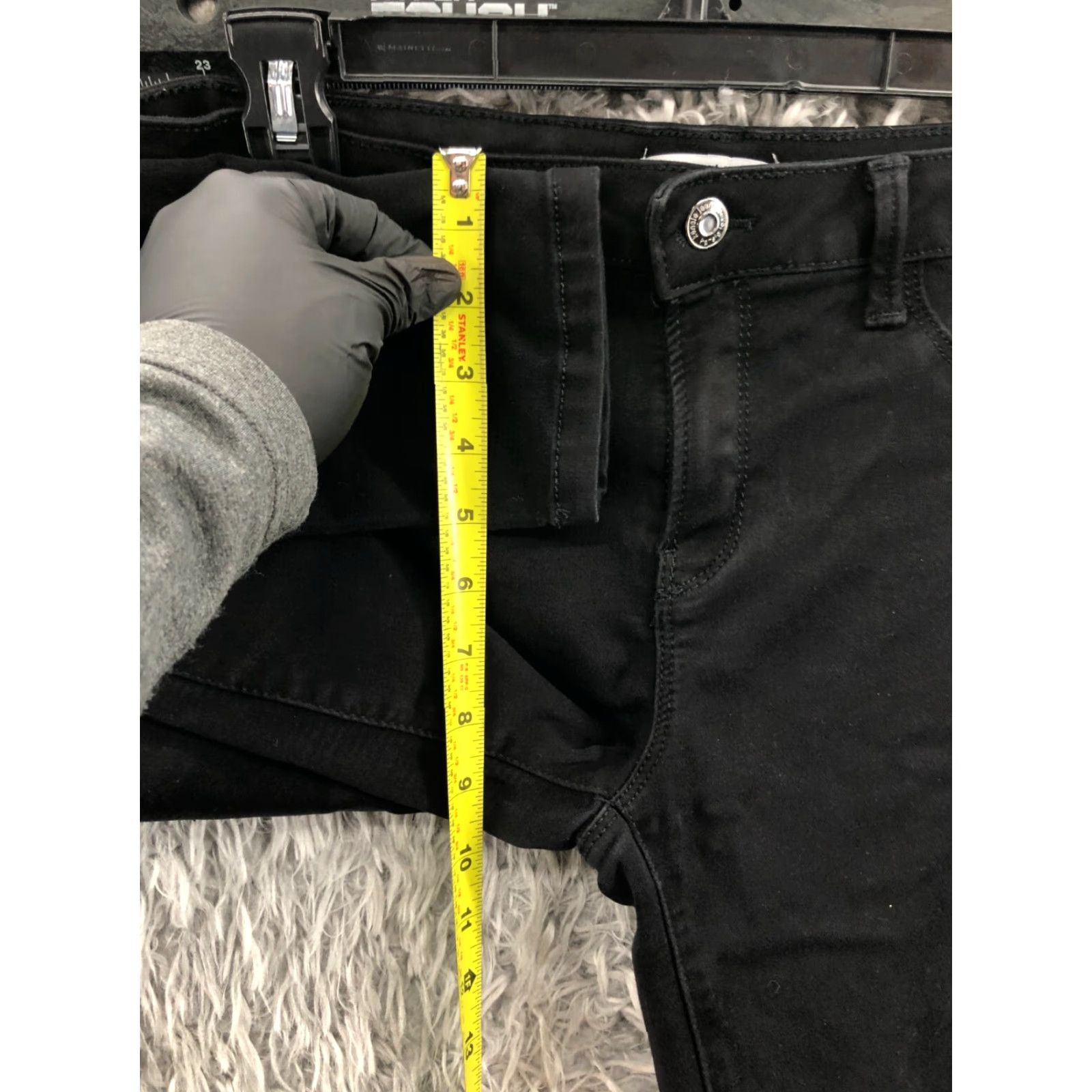 Vintage Kensie Jeans Skinny Size 8 Womens Dark Wash Black Jeans TightFit Regular Rise 5-Pocket Denim Pants Womens Clothing Black 27in Inseam Size 30" / US 8 / IT 44 - 4 Thumbnail