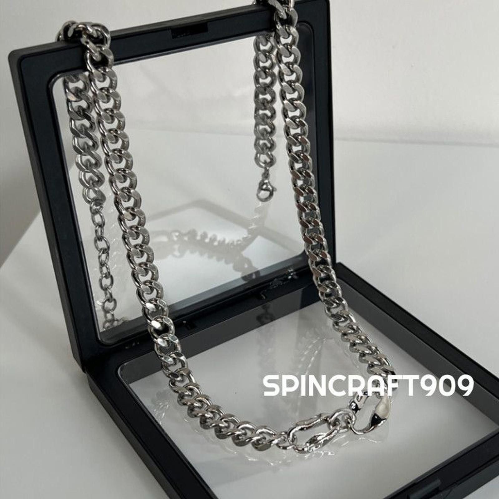 Jewelry Silver Chain Link Necklace Size ONE SIZE - 6 Thumbnail