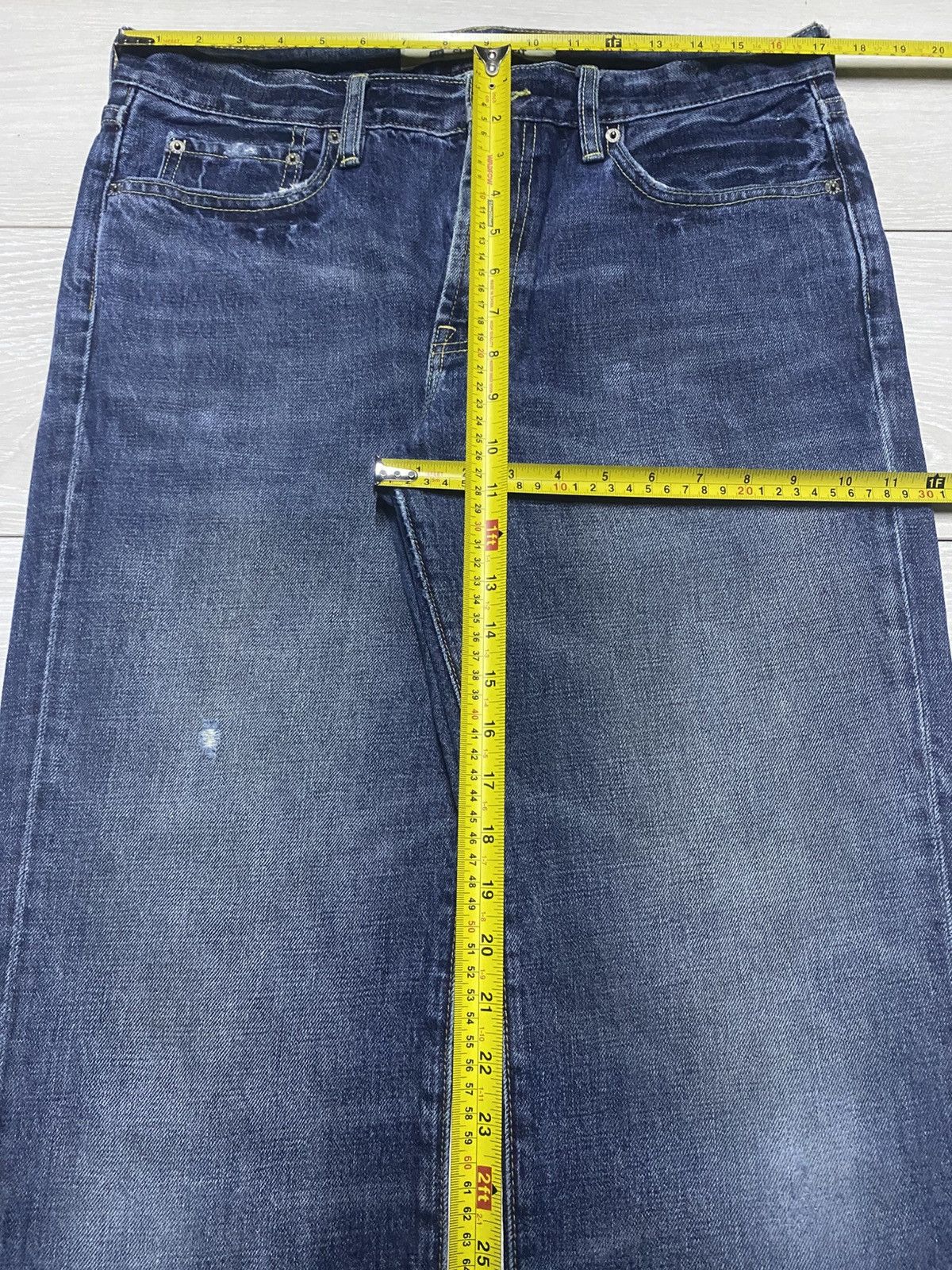 Dapper Dan × Gap Vintage Gap Denim Faded Wash Flare Bootcut Jeans Size US 34 / EU 50 - 14 Thumbnail