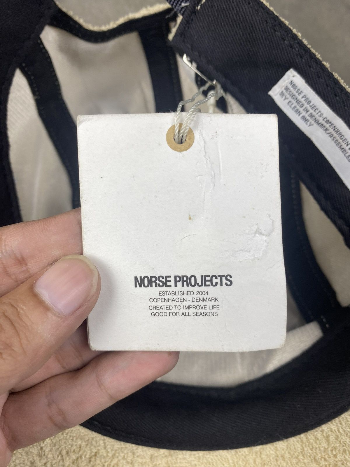 Japanese Brand × Norse Projects norse project terry cloth 5 panel stone Size ONE SIZE - 7 Thumbnail