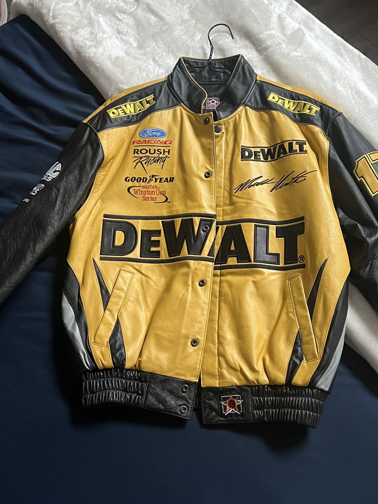 Vintage Dewalt NASCAR Jacket JH Design cheapest Size Large