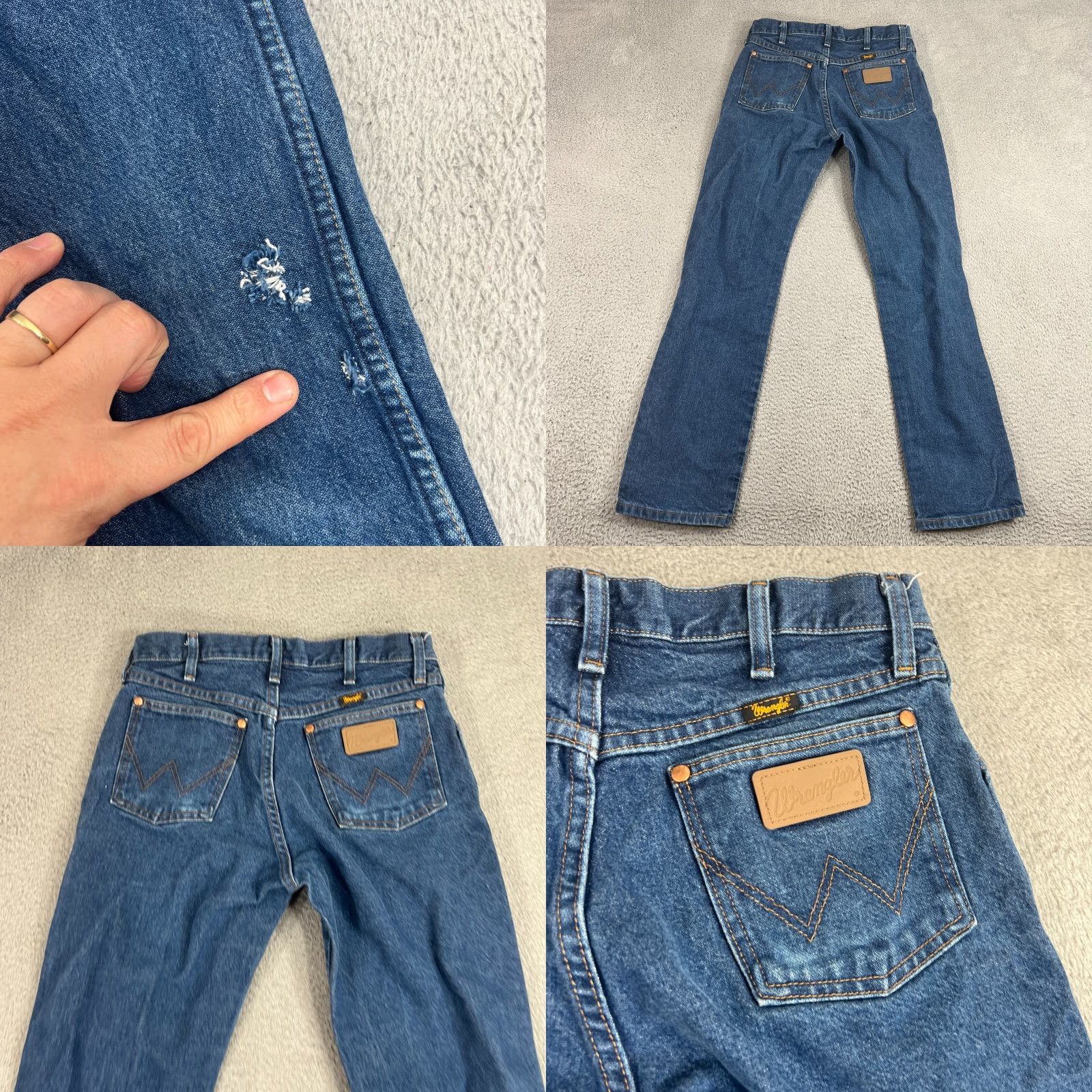 Wrangler Wrangler Jeans 1013MWZ Men 30 Blue Denim 30X32 Straight 5-Pocket Regular Size Wrangler Size US 30 / EU 46 - 8 Thumbnail