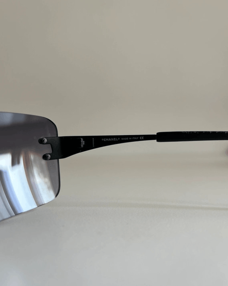 Chanel CHANEL SUNGLASSES 4005 LOGO CC Wrap Metal Vintage Iconic Size ONE SIZE - 4 Thumbnail