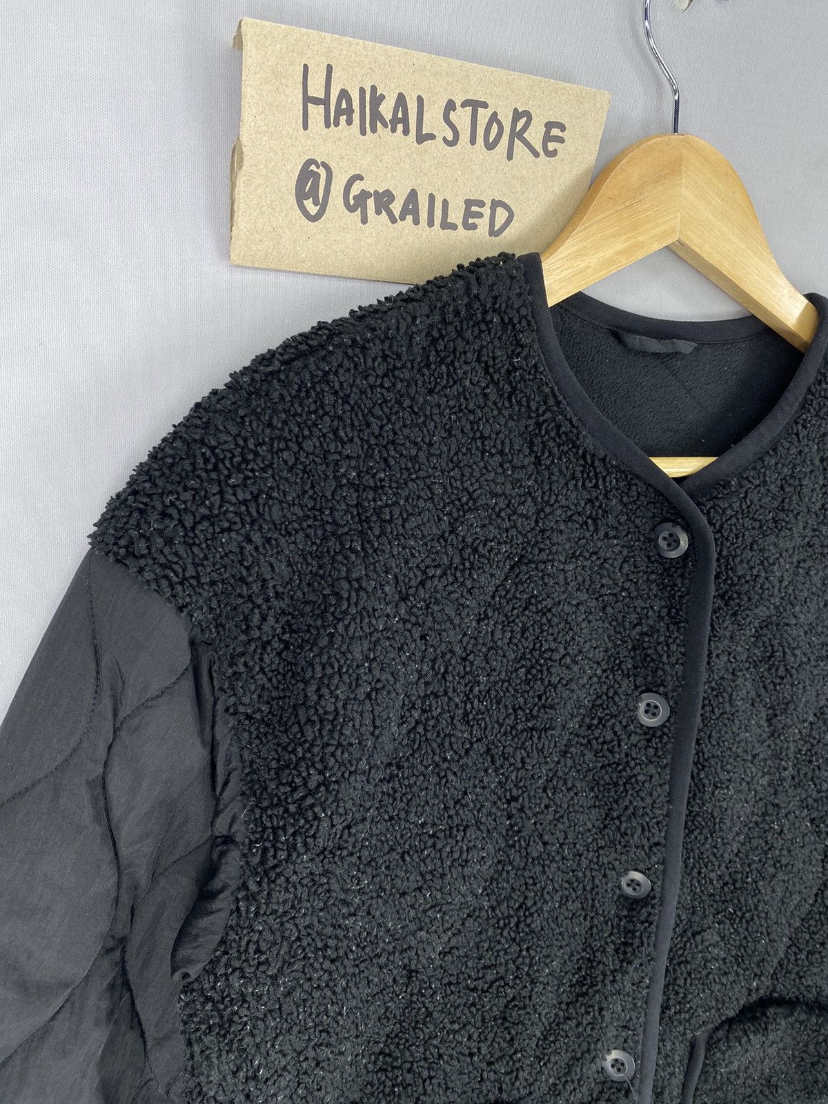 Designer Y2k Japanese Wool Botton Up Jacket For Kids Size US XS / EU 42 / 0 - 2 Thumbnail