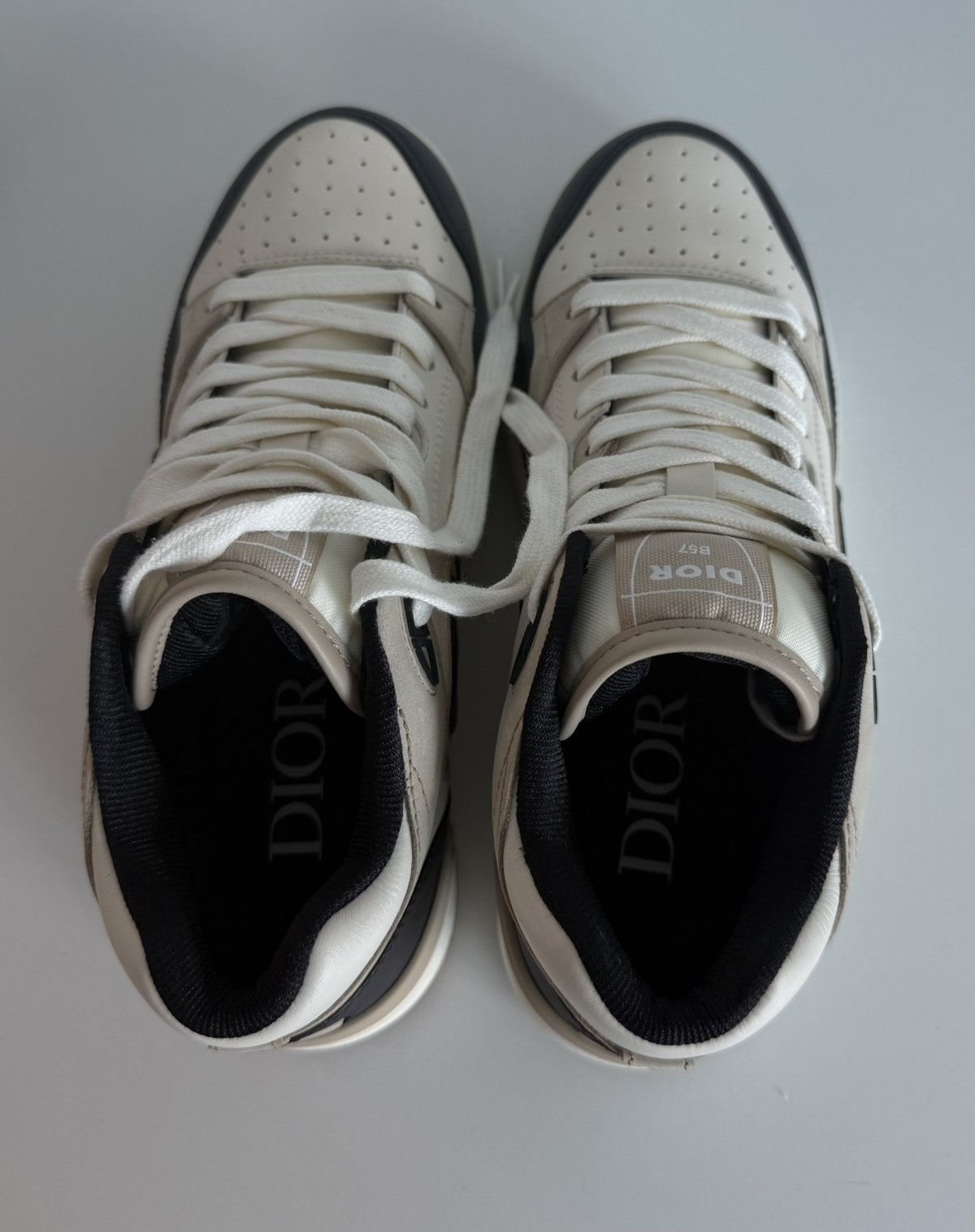 Dior Dior B57 Mid Top Sneaker Size US 5.5 / EU 38 - 7 Thumbnail