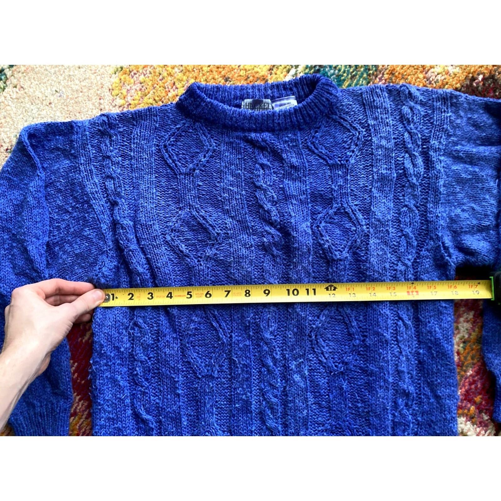 Hackett VINTAGE Hackett & Turpin Sweater Knit Pullover Fisherman Shirt? Size US S / EU 44-46 / 1 - 5 Thumbnail