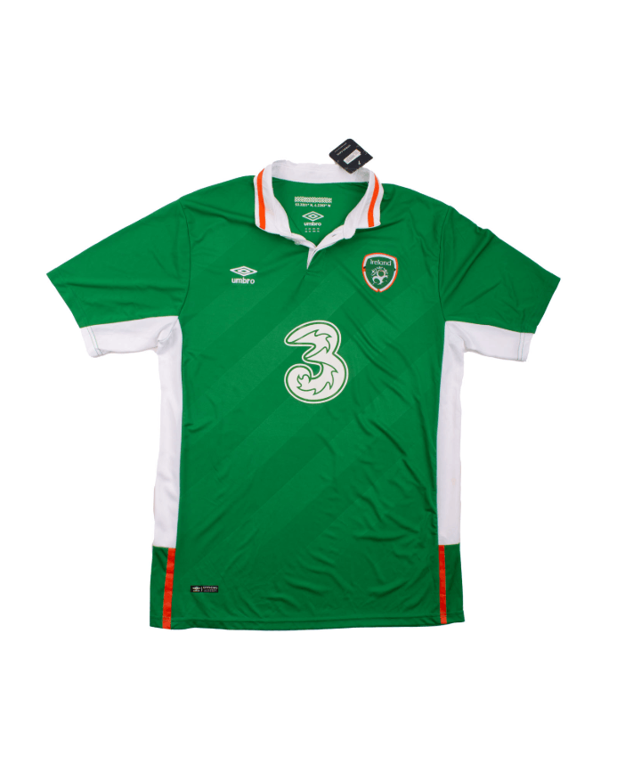 Umbro Umbro Ireland Football Jersey Green Graphic Print Size XL Size US XL / EU 56 / 4 - 1 Thumbnail