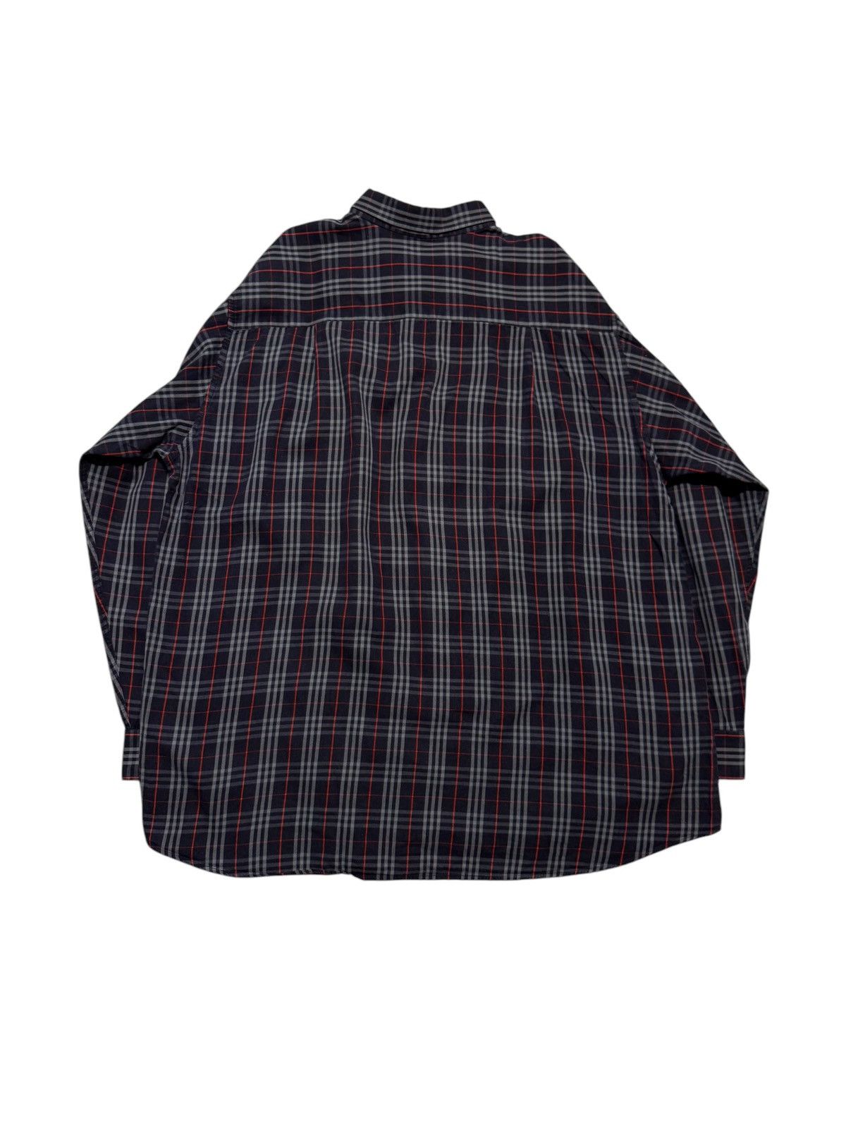Burberry Vintage Burberrys Nova Check Shirt Size US L / EU 52-54 / 3 - 3 Thumbnail