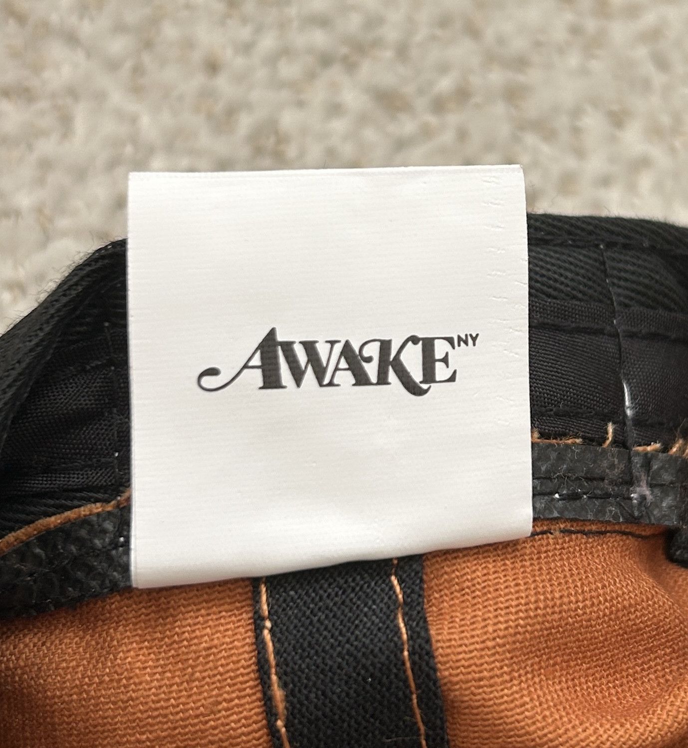 Awake NY AWAKE NY SCRIPT LOGO 6-PANEL HAT Size ONE SIZE - 7 Thumbnail