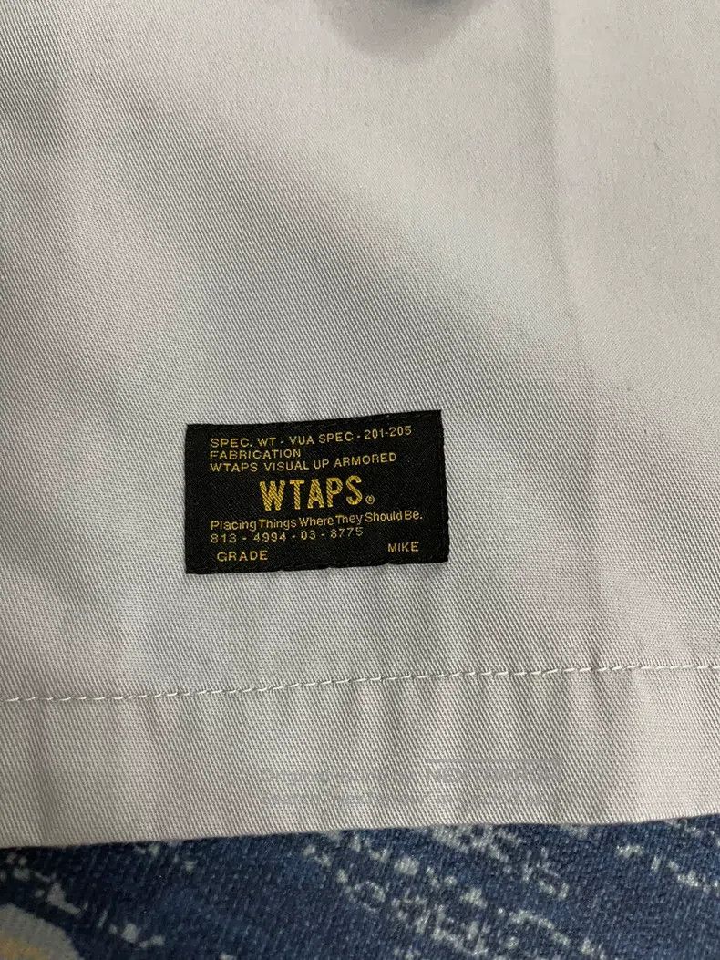 Wtaps Wtaps Blue Shirt Size US M / EU 48-50 / 2 - 6 Thumbnail