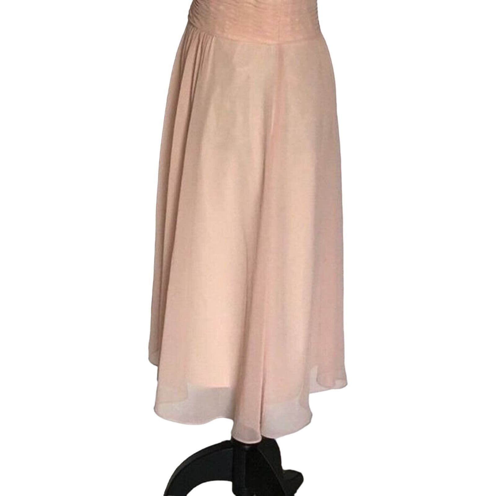 Lauren Ralph Lauren Ralph Lauren Dress Women's Size 10 Peach Blush Midi Summer Size L / US 10 / IT 46 - 4 Thumbnail