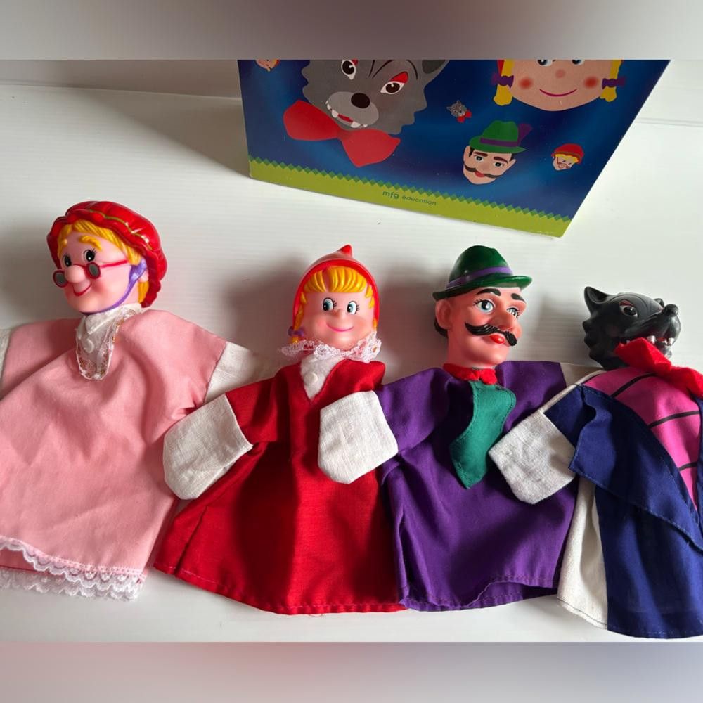 Designer Little Red Riding Hood Puppet Set Size ONE SIZE - 2 Thumbnail