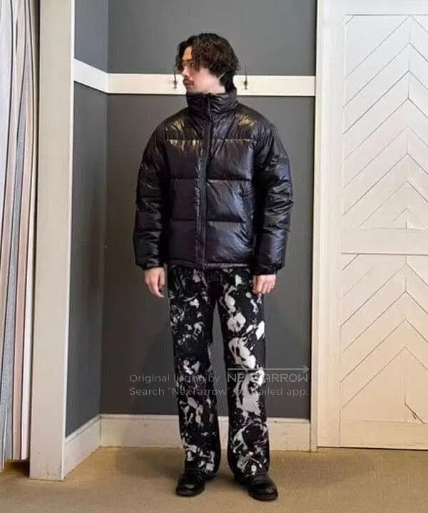 Beams Japan lightweight warm puffer jacket with stand collar. Size US M / EU 48-50 / 2 - 6 Thumbnail