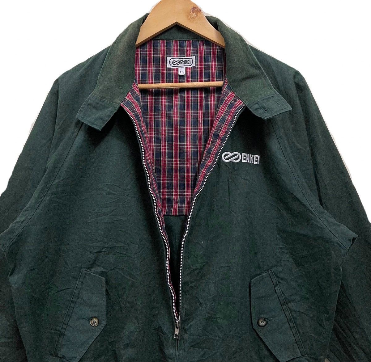 Vintage Vintage Enkei Jacket Harrington Style Size US L / EU 52-54 / 3 - 3 Thumbnail