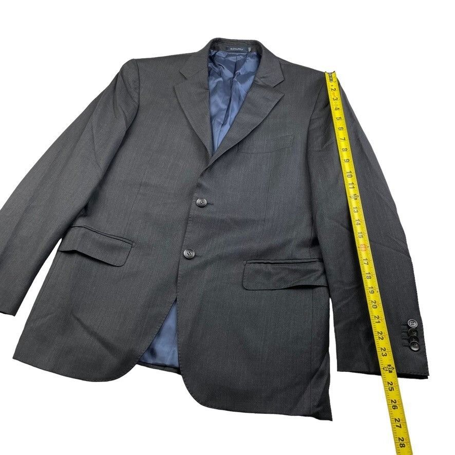 Suitsupply SuitSupply Men’s Napoli Super 110's Wool 2-Button Blazer /Ja Size 40R - 12 Thumbnail