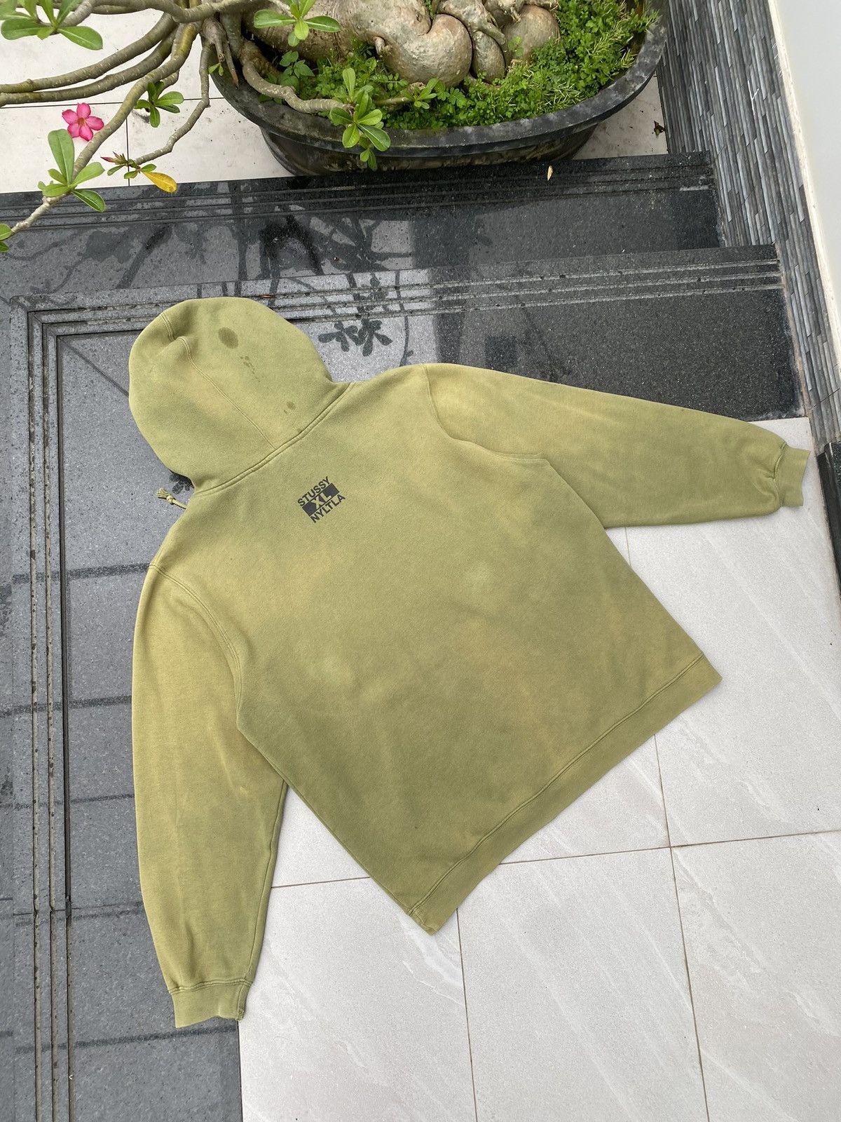 Stussy × Vintage 90’s STUSSY RARE MULTI LOGO Y2K RETRO HOODIE Size US M / EU 48-50 / 2 - 6 Thumbnail