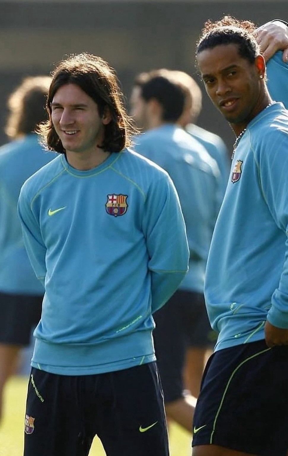 Nike Vintage FC Barcelona 2007-08 Nike Total 90 Sweat Top Size US L / EU 52-54 / 3 - 10 Thumbnail