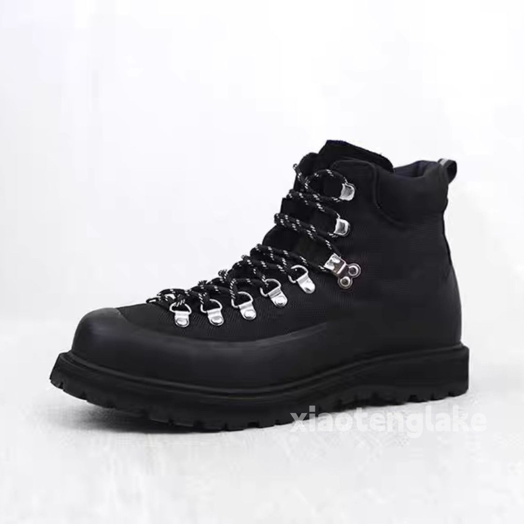 Vintage Unisex outdoor utility workwear hiking boots shoes Size US 12 / EU 45 - 2 Thumbnail