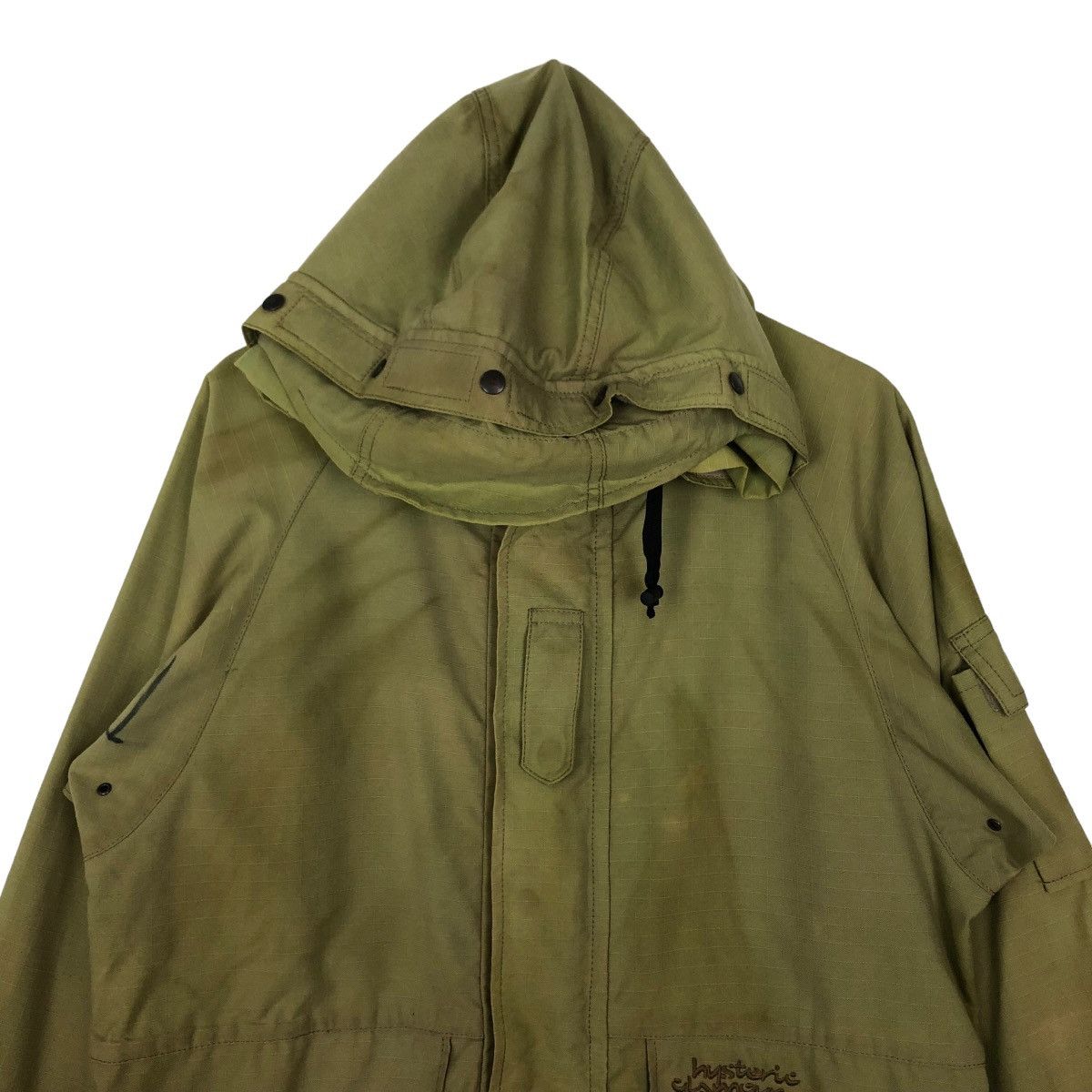 Hysteric Glamour 🔥VINTAGE BIKER JACKET PARKA MILITARY HYSTERIC GLAMOUR Size US M / EU 48-50 / 2 - 2 Thumbnail