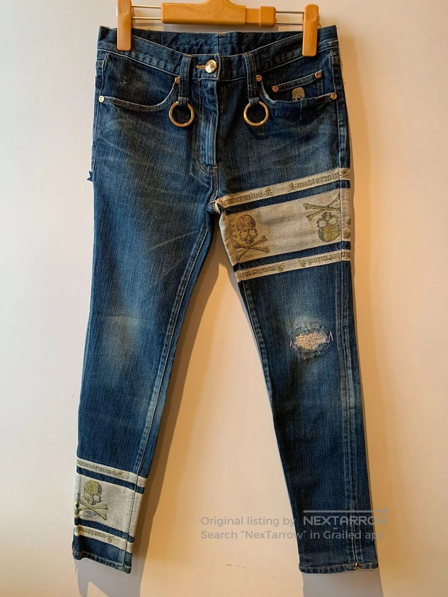 Other Mastermind Japan Blue Denim Jeans. Size 25" / US 0 / IT 36 - 2 Thumbnail