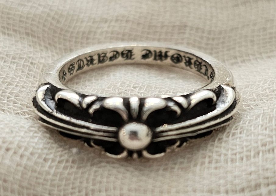 Chrome Hearts Baby floral ring Size ONE SIZE - 2 Thumbnail