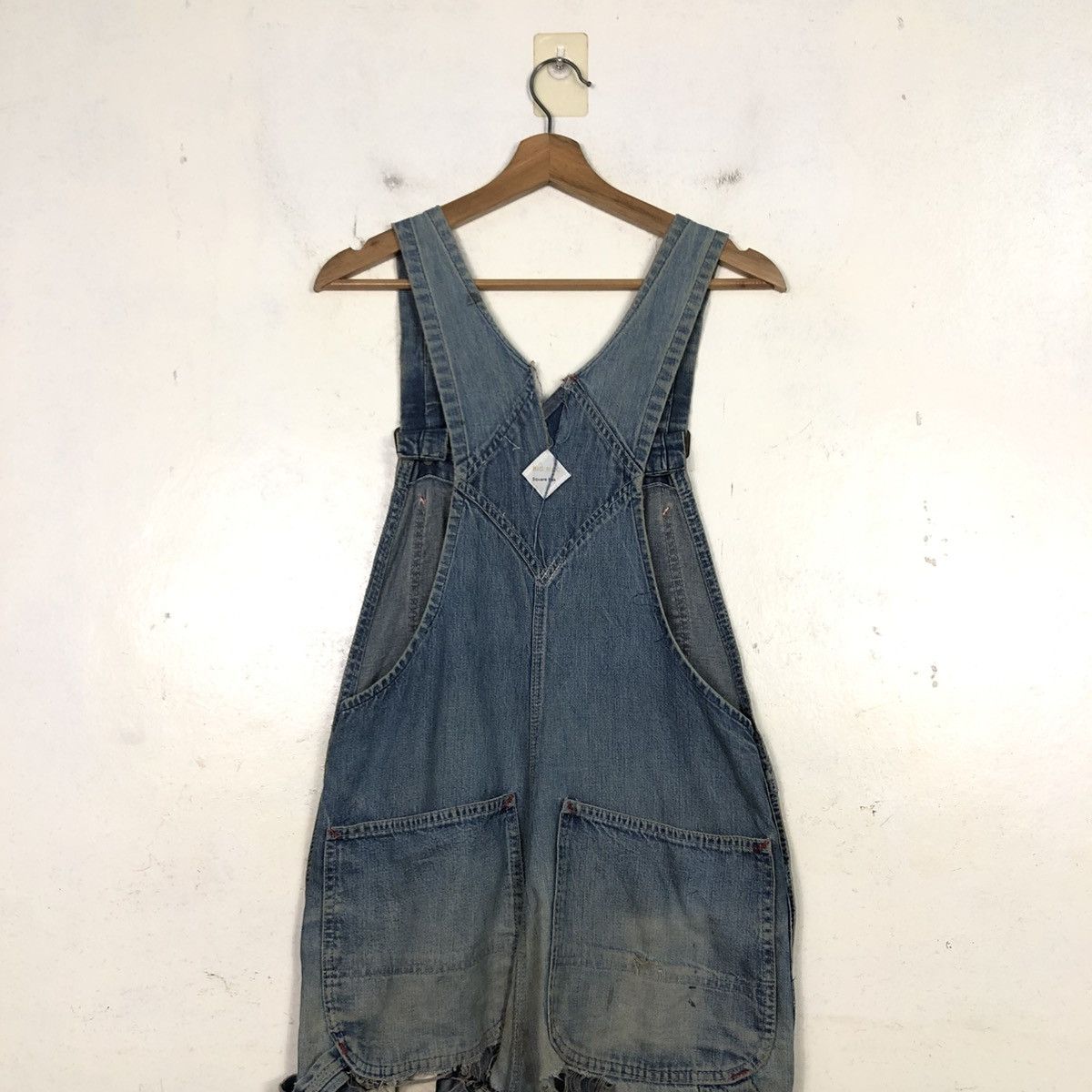 Vintage Vintage Union Made Denim Overall Big Mac Square Bak Size US 34 / EU 50 - 12 Thumbnail