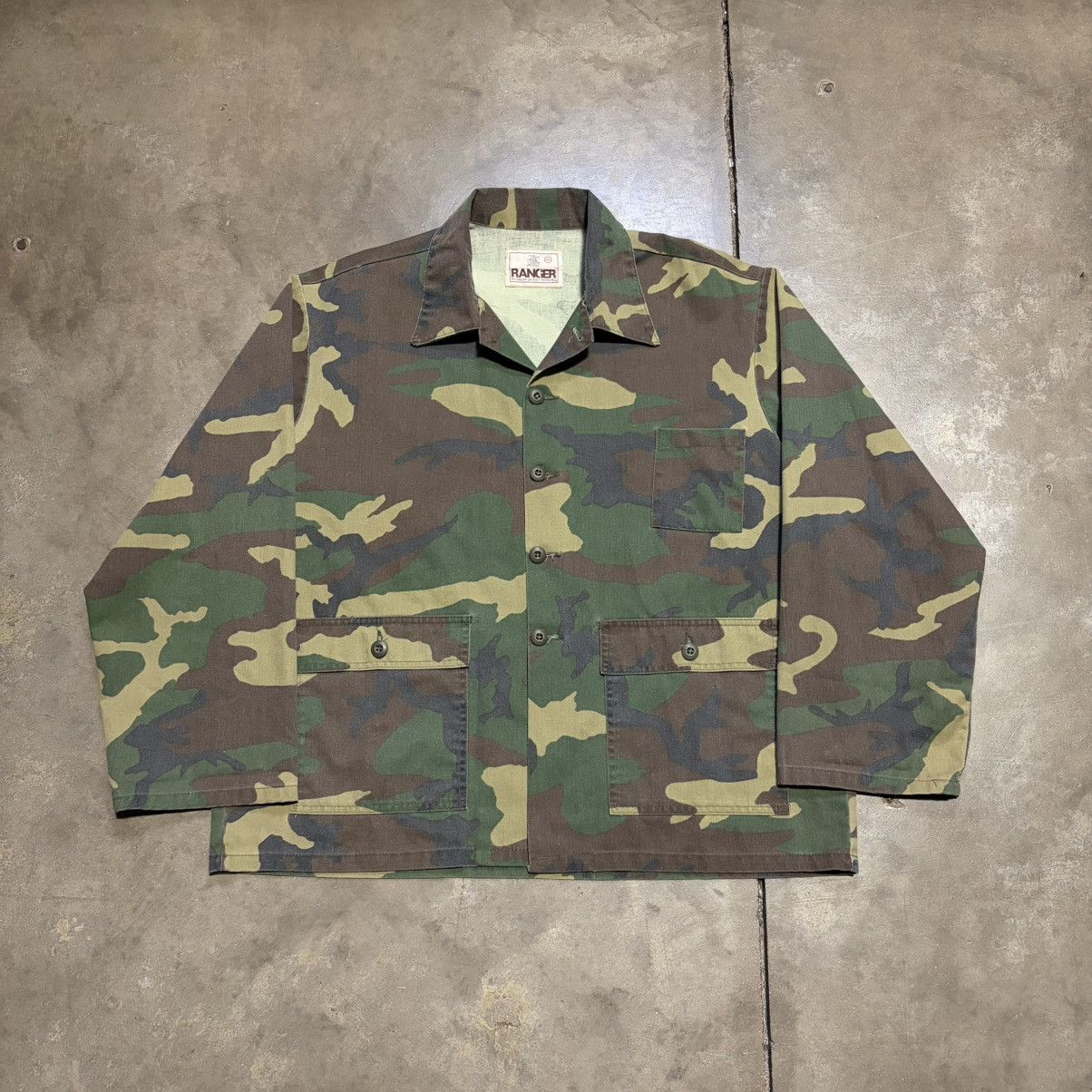 Vintage Vintage 80s Camo Hunting Chore Jacket Utility Field Workwear Size US XXL / EU 58 / 5 - 5 Thumbnail