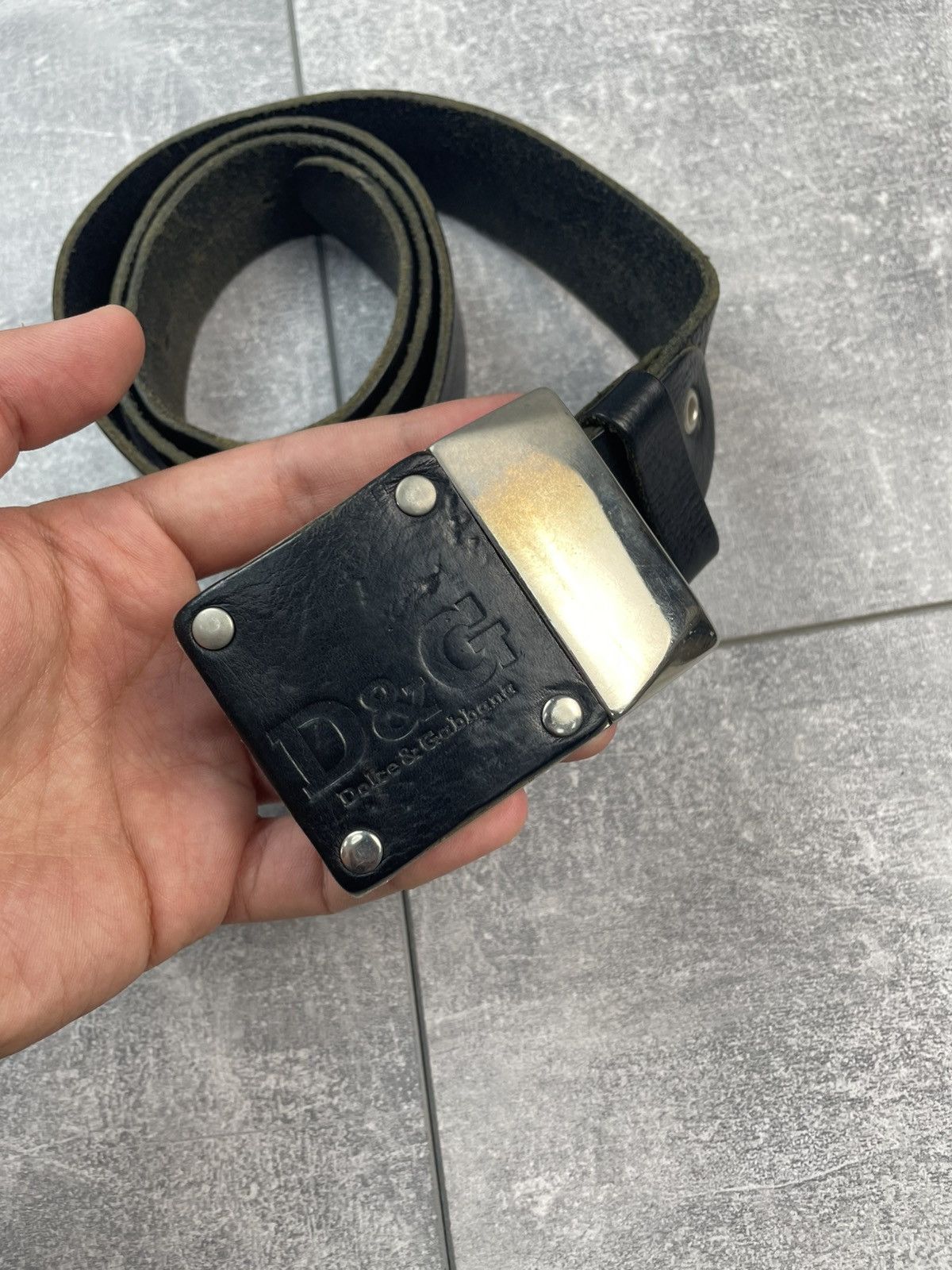 Dolce & Gabbana Dolce Gabbana Leather Belt Size ONE SIZE - 2 Thumbnail