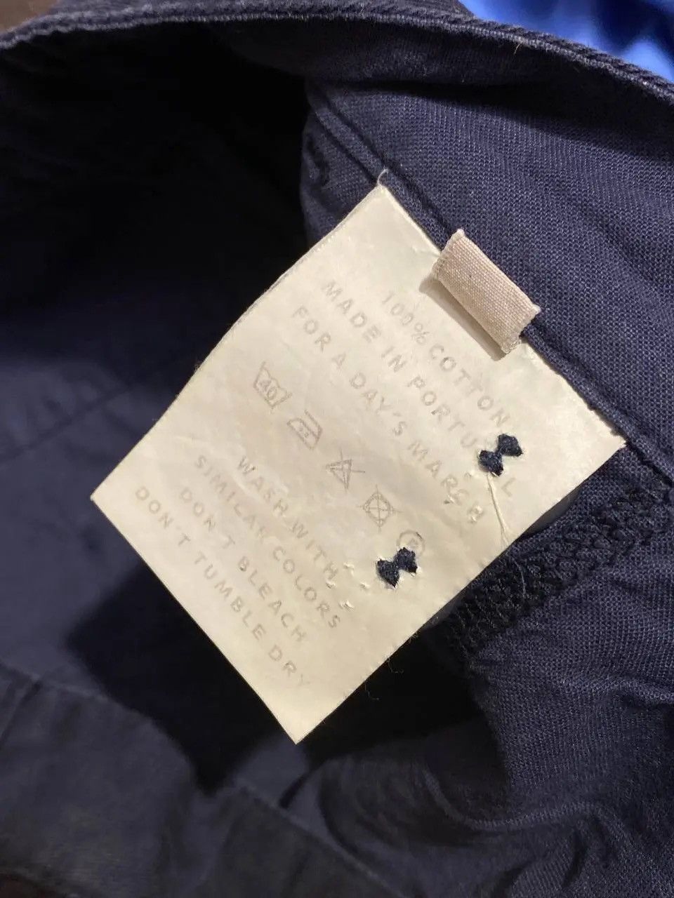 A Day's March A Day’s March Slim Fit Pant Trousers In Navy Size 48 Size US 30 / EU 46 - 6 Thumbnail
