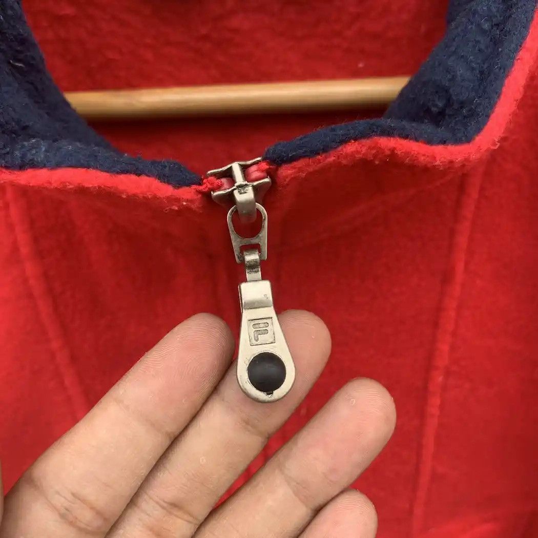 Fila × Vintage 1990’s Vintage Fila QuarterZip Pullover Baggy Sweater Jacket Size US XL / EU 56 / 4 - 4 Thumbnail