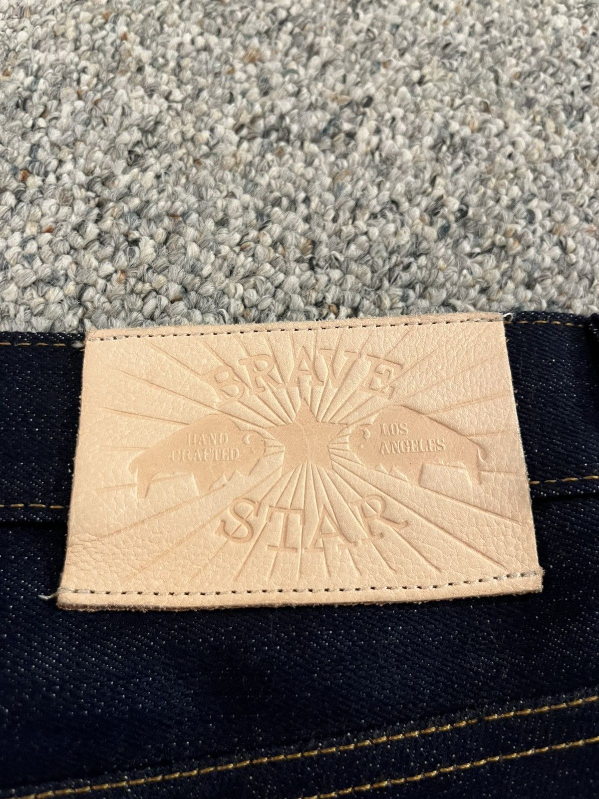 Brave Star Selvage True Straight 16.5oz Uppercut Denim Size US 42 / EU 58 - 3 Thumbnail