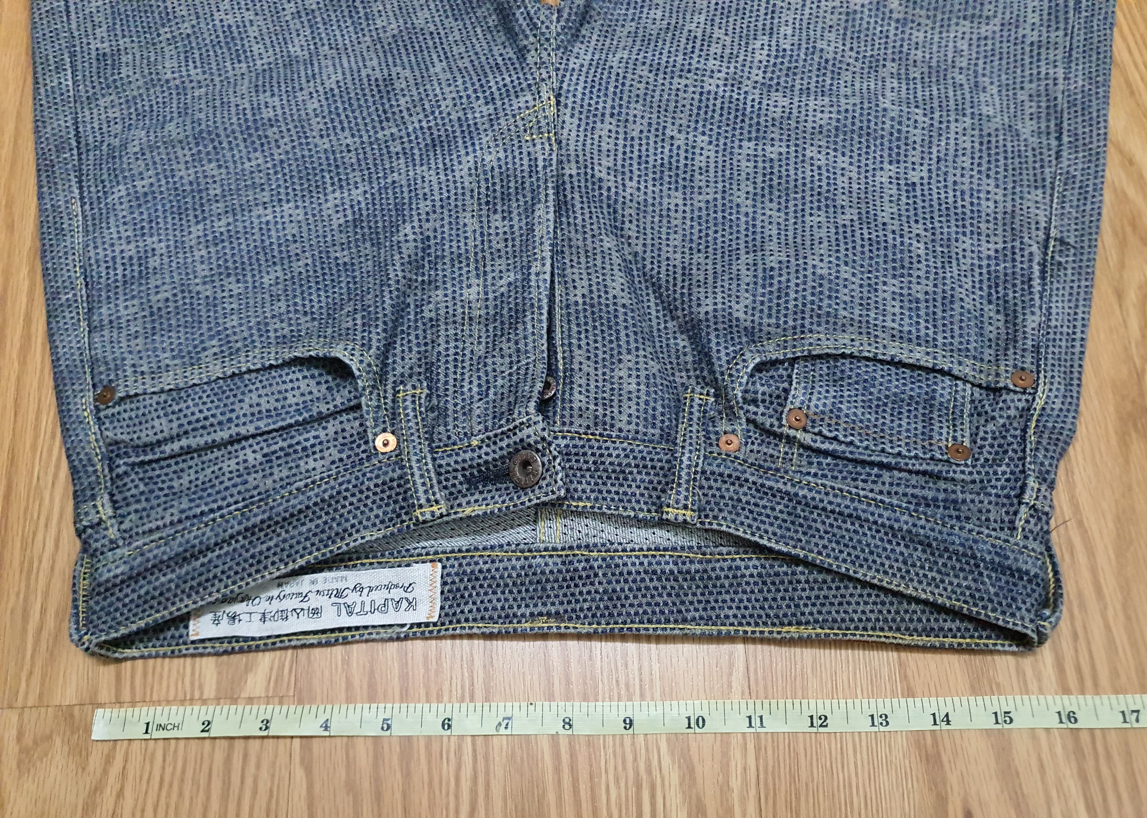 Kapital Waist 31" Kapital Century Denim Monkey Cisco Jeans Sashiko Size US 31 - 14 Thumbnail