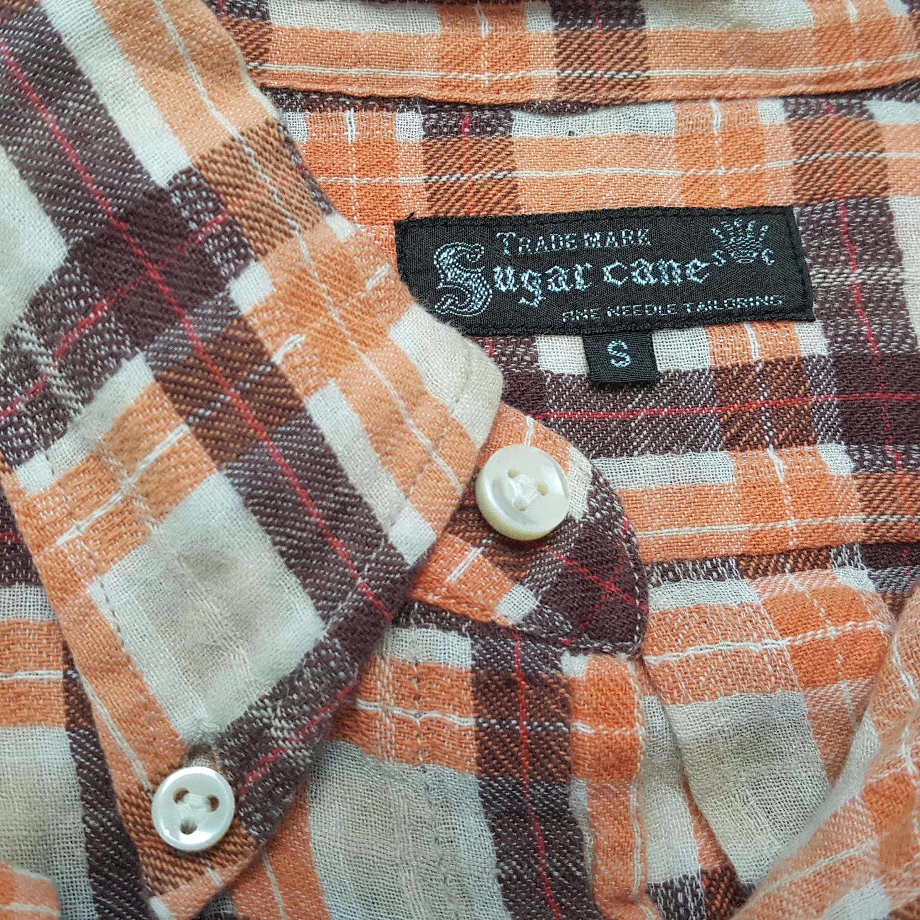 Japanese Brand × Sugar Cane × Vintage SUGAR CANE Japanese Casual Boxy Style Shirt Size US S / EU 44-46 / 1 - 6 Thumbnail