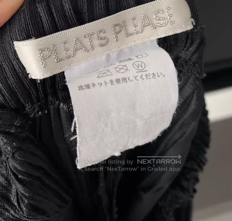 Issey Miyake Issey Miyake size:3 Black Ruffle Pants Size 31" - 6 Thumbnail