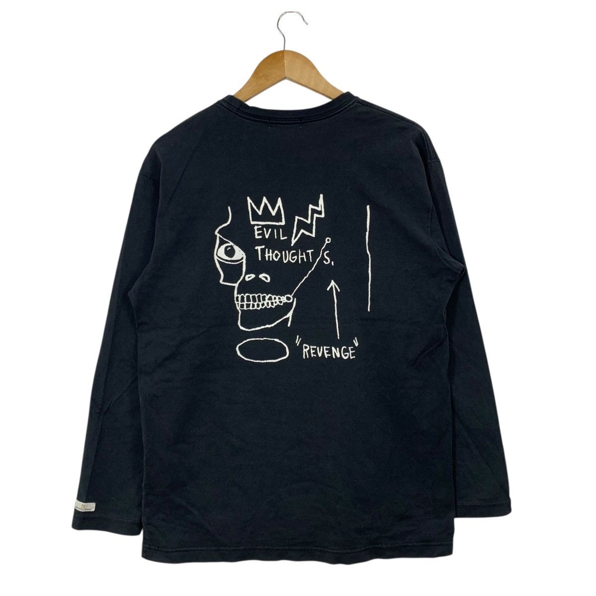 Jean-Michel Basquiat JEAN MICHEL BASQUIAT Jmb Evil Thought’s Revenge Pop Tshirt Size US L / EU 52-54 / 3 - 1 Thumbnail
