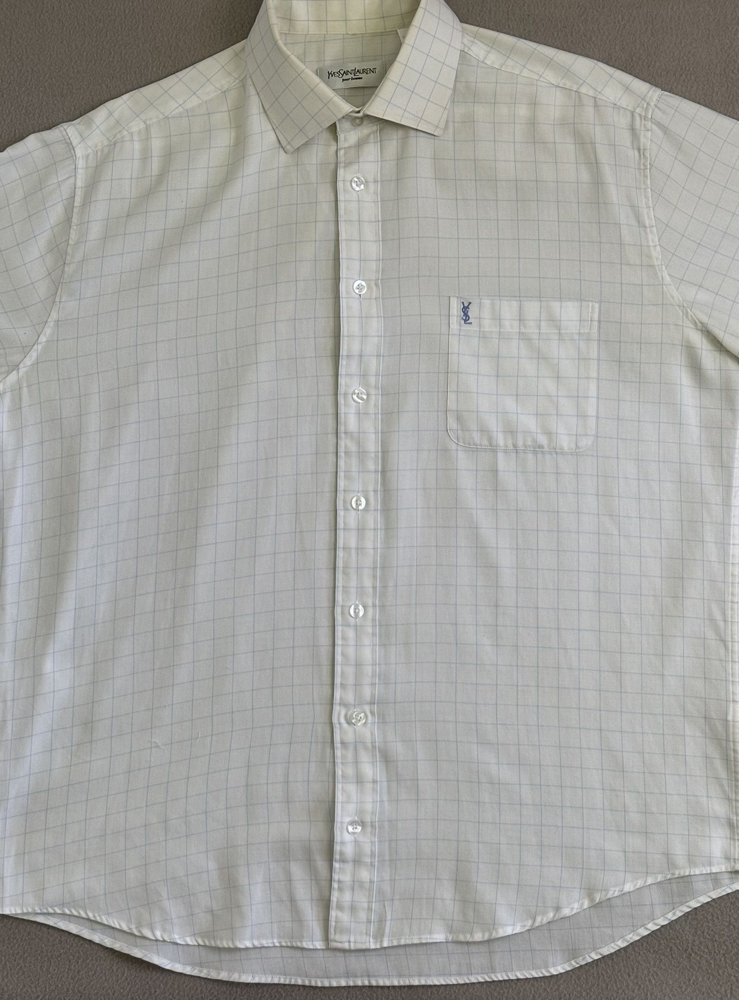 Vintage × Yves Saint Laurent Yves Saint Laurent shirt large Size US L / EU 52-54 / 3 - 6 Thumbnail