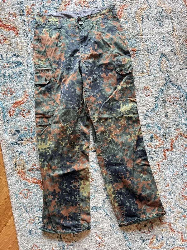 Vintage German camo flecktarn S pants Size US 30 / EU 46 - 1 Thumbnail