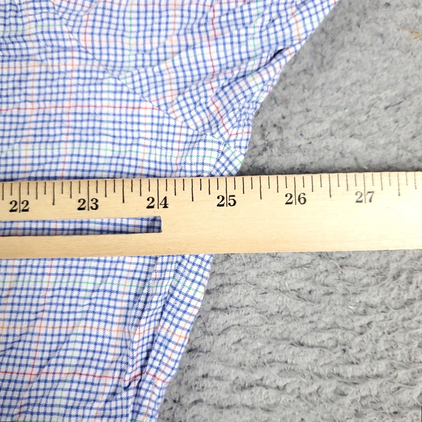 Ralph Lauren Ralph Lauren Shirt Mens XL Blue Plaid Button-Up Long Sleeve Casual Classic Preppy Logo Button-Down Neck Collared -/- Size US XL / EU 56 / 4 - 6 Thumbnail