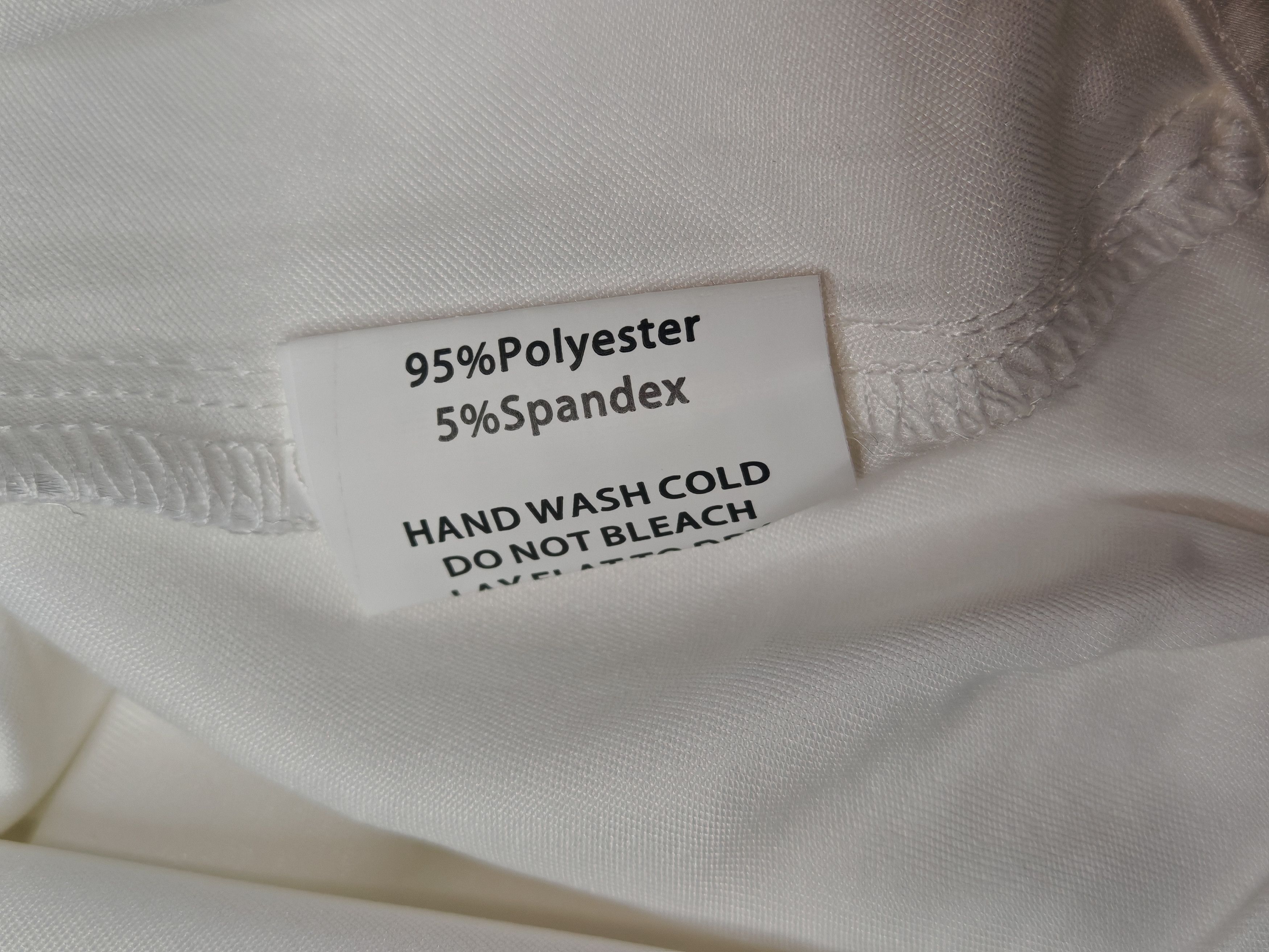 Other White Satin Open Back Crop Blouse by Rumors sz M Size M / US 6-8 / IT 42-44 - 6 Thumbnail