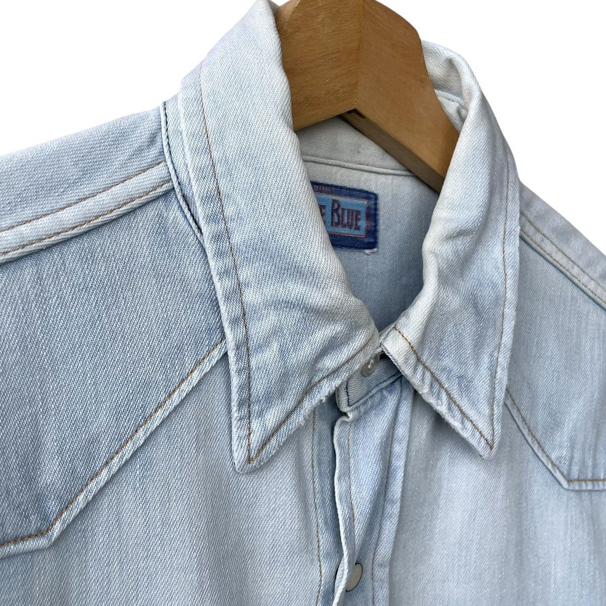 Blue Blue Japan Blue Blue Japan H.R Market WMN Denim Western Shirt Size M / US 6-8 / IT 42-44 - 4 Thumbnail