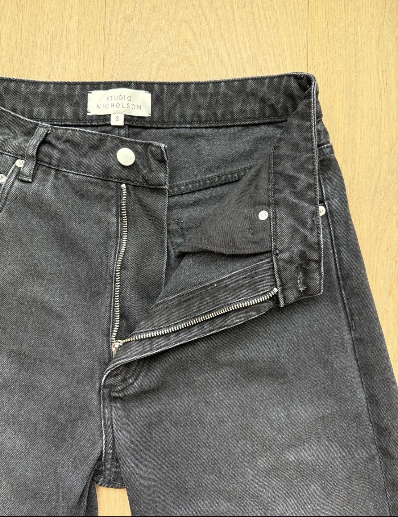 Studio Nicholson Studio Nicholson Straight Leg Denim Size US 30 / EU 46 - 4 Thumbnail