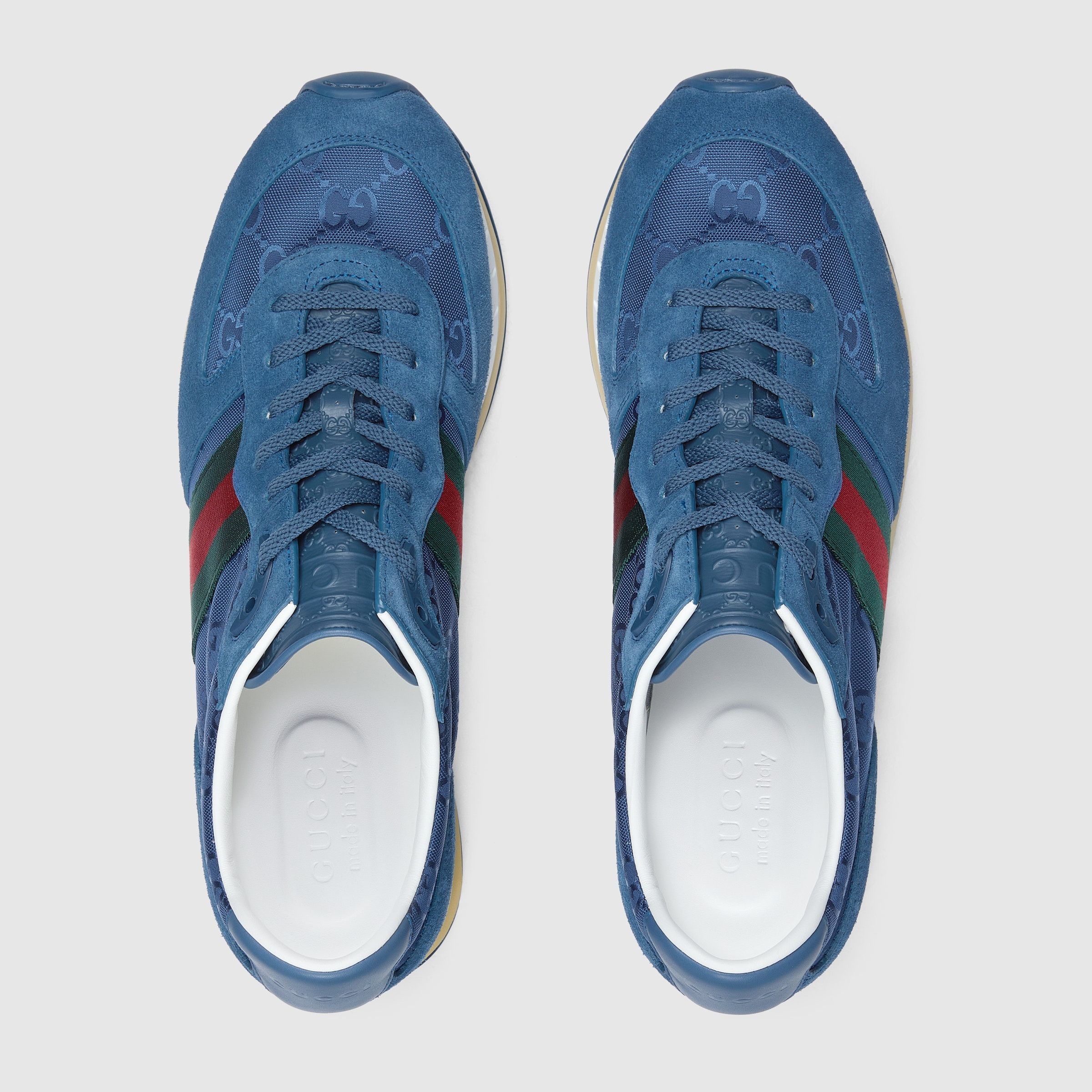 Gucci o1mt1gz0226 Men's Gucci Re-Motion Sneakers in Blue Size US 9 / EU 42 - 6 Thumbnail