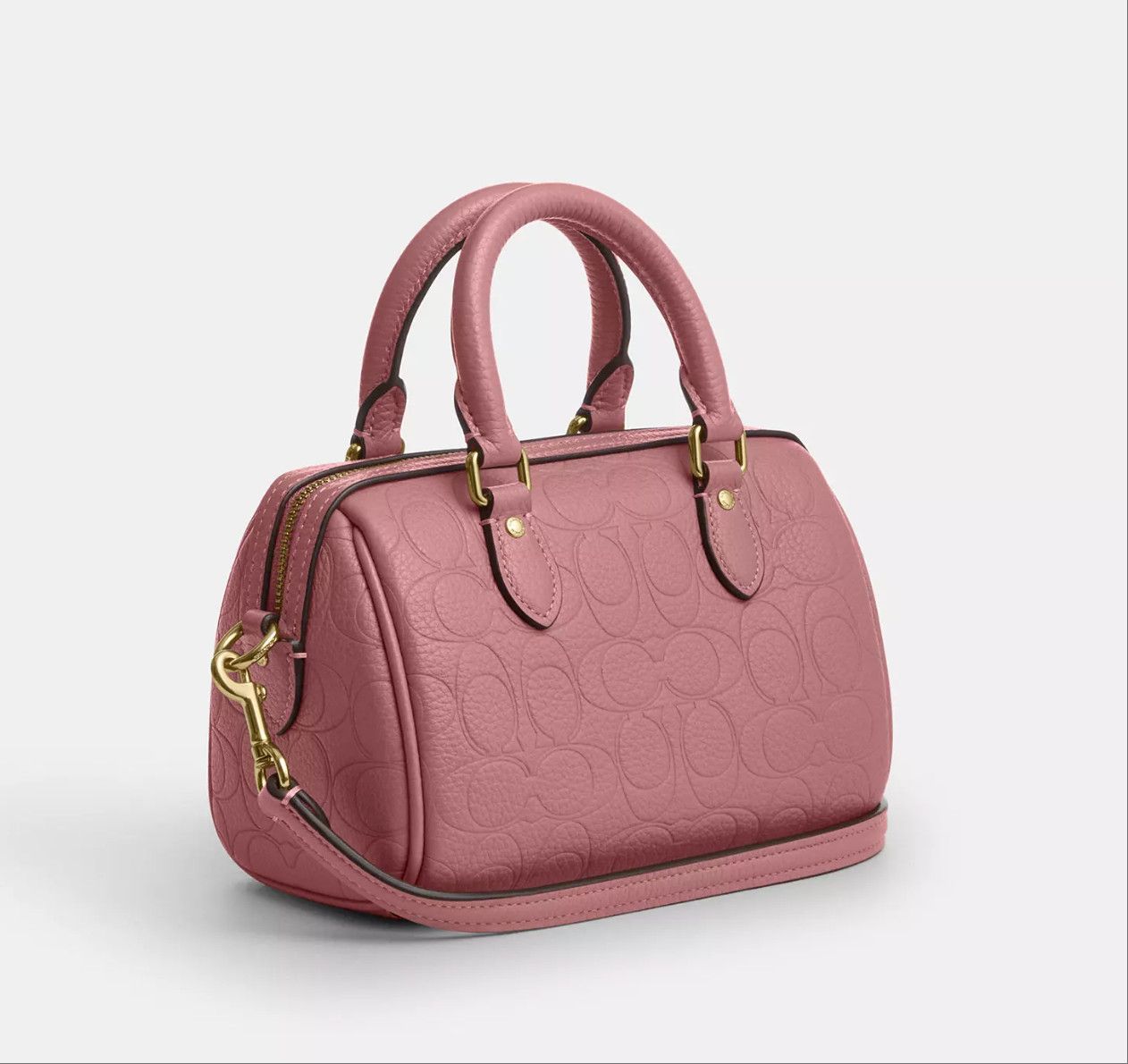 Coach Mini Rowan Crossbody Bag In Signature Leather CCF28 Size ONE SIZE - 9 Thumbnail