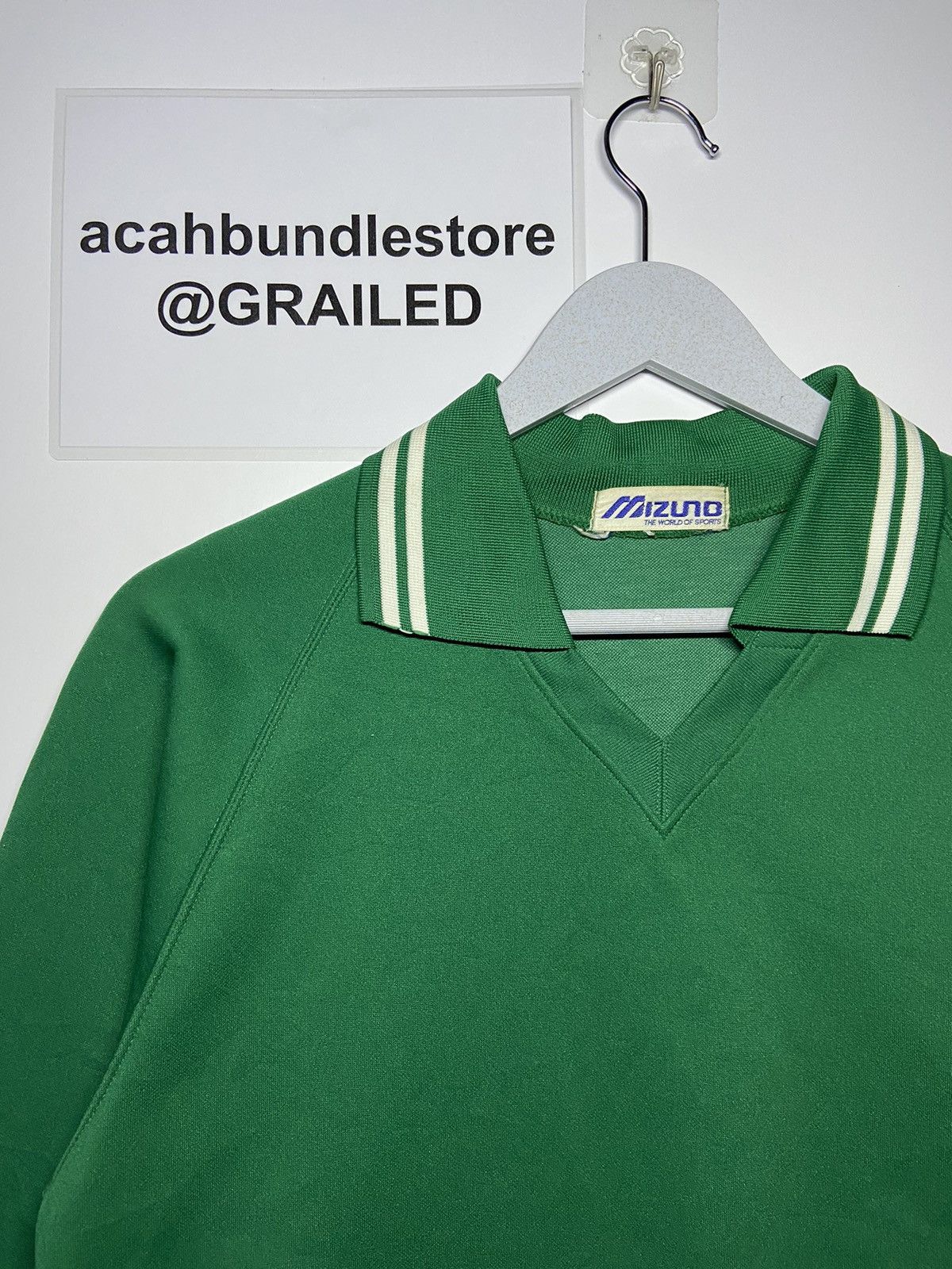 Japanese Brand × Mizuno × Vintage MIZUNO 90’s VINTAGE LONG SLEEVE JERSEY Size US M / EU 48-50 / 2 - 6 Thumbnail
