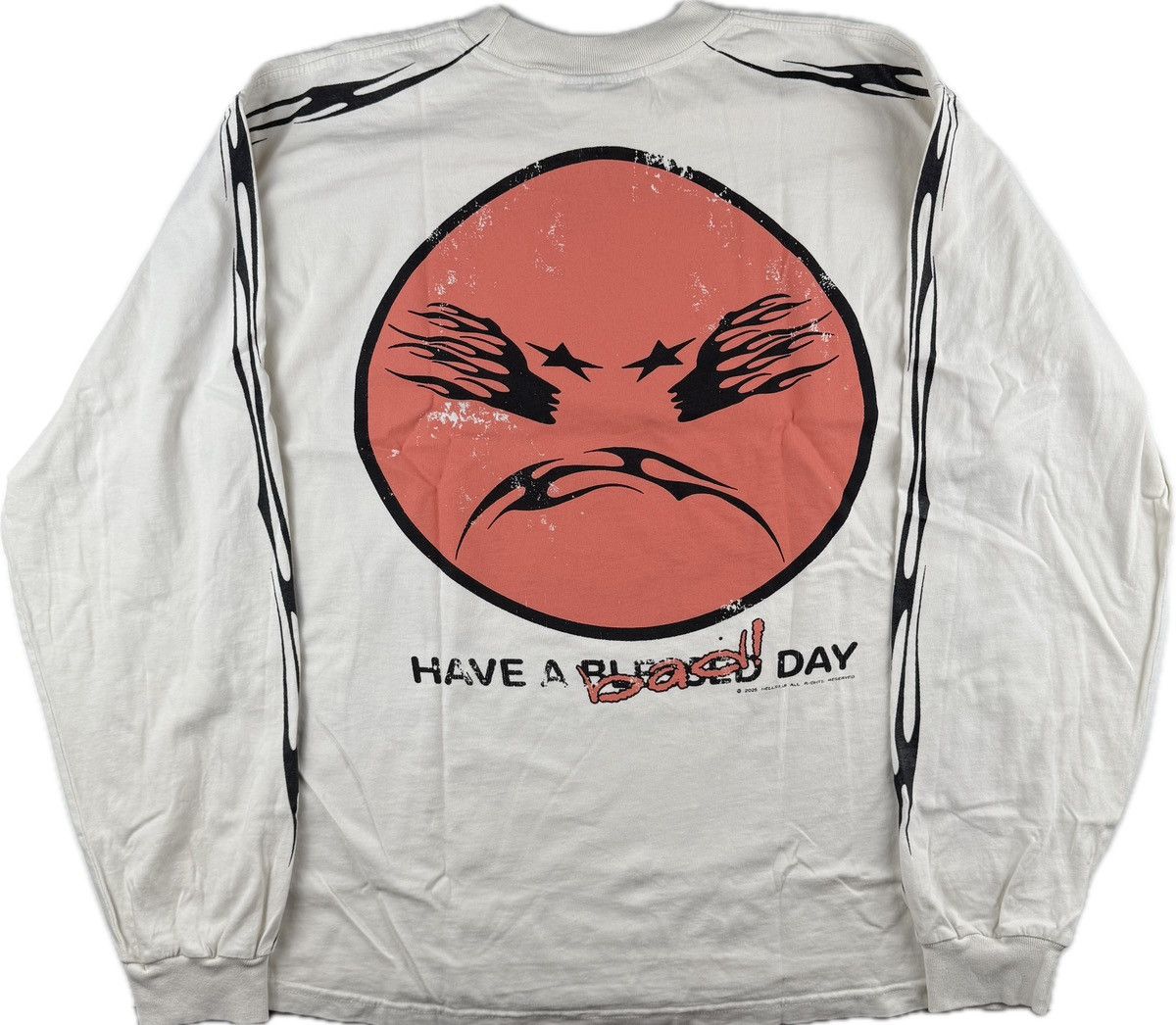 HELLSTAR Hellstar Have A Nice Day Long Sleeve T-shirt Size US L / EU 52-54 / 3 - 3 Thumbnail
