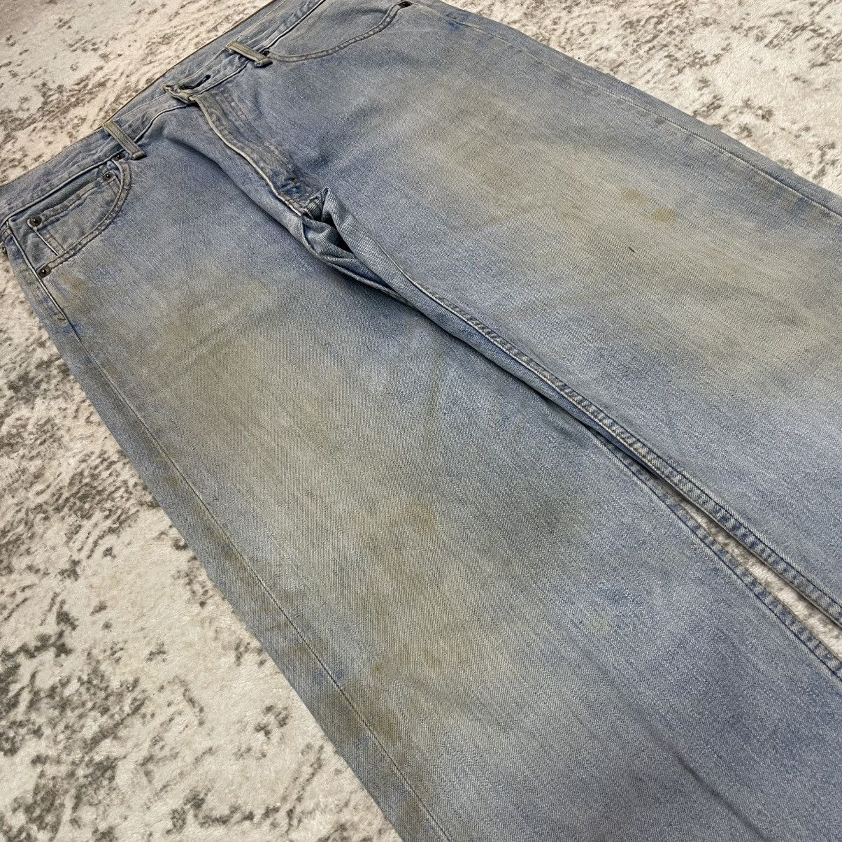 Levi's Vintage Levis 503 Baggy Loose Mud Wash Dirty Jeans Size US 34 / EU 50 - 6 Thumbnail