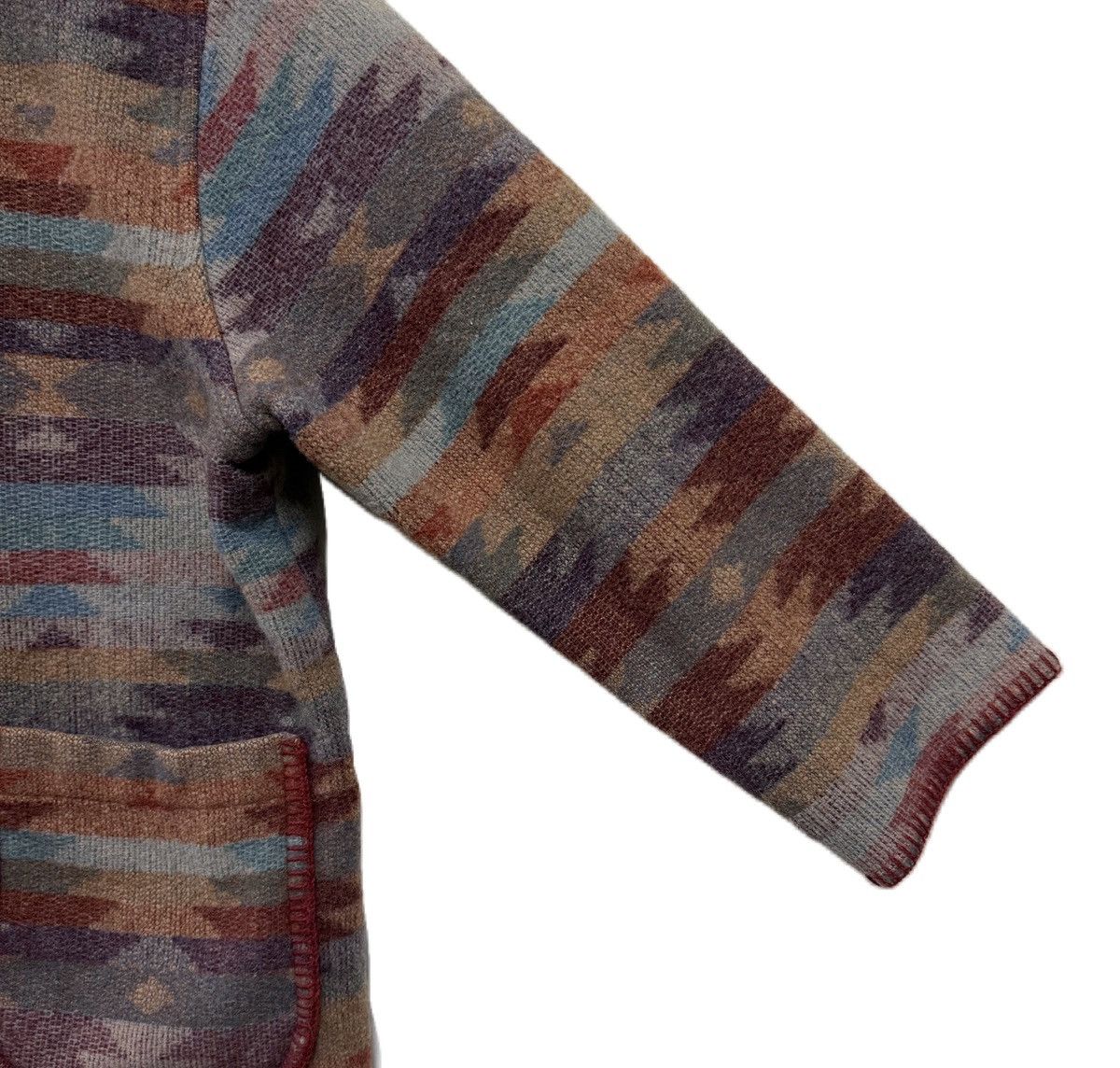 Vintage Vintage Indio Aztec Navajo Wool Jacket Size US L / EU 52-54 / 3 - 5 Thumbnail