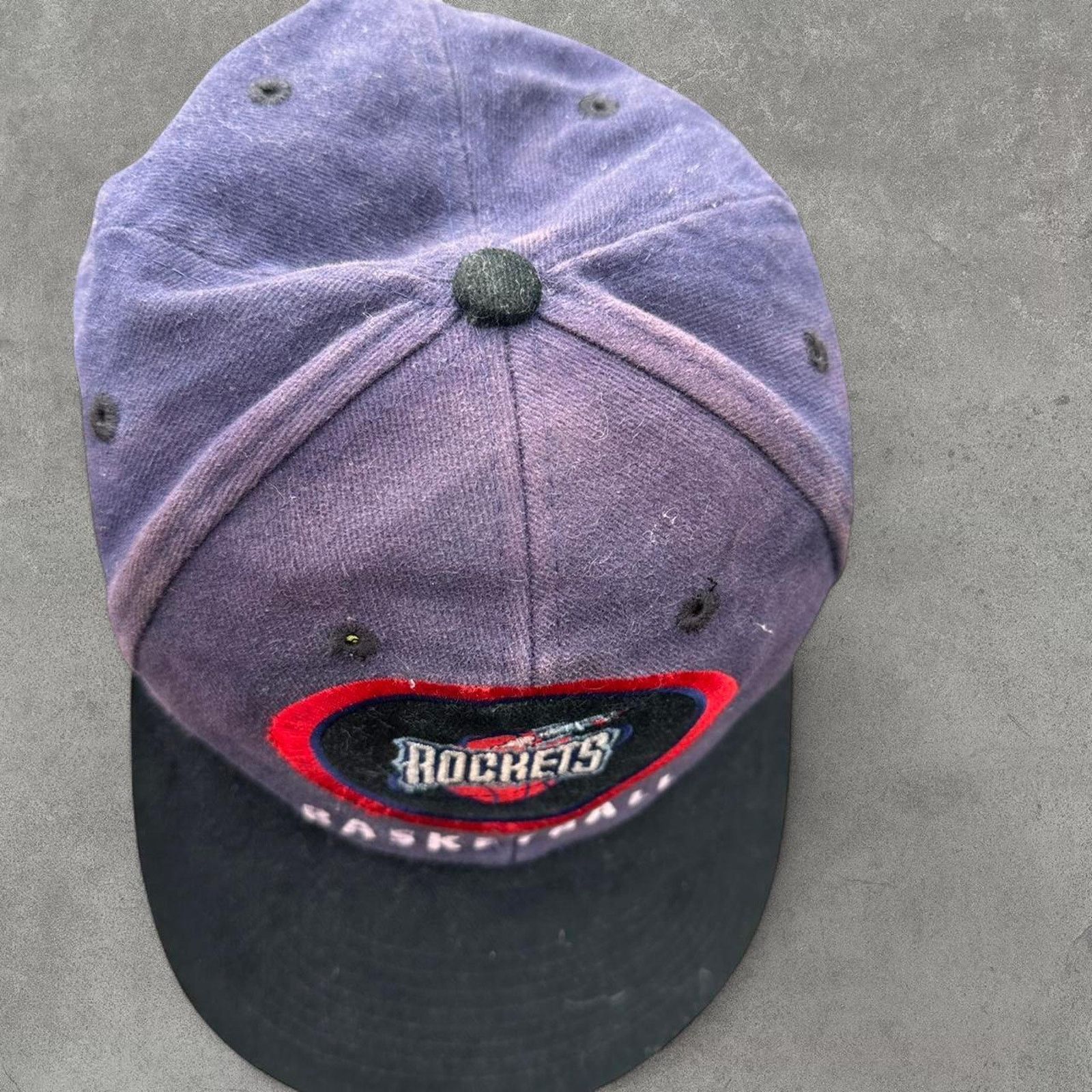 NBA × Vintage Vintage Houston Rockets SnapBack Hat Size ONE SIZE - 4 Thumbnail