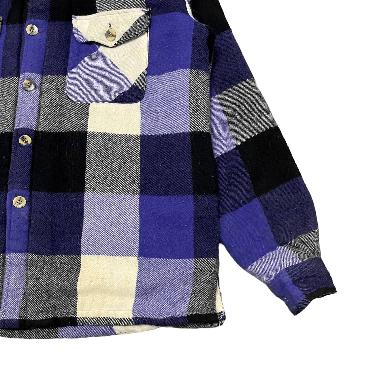 Japanese Brand Vintage Gresham Flannel Jacket Sherpa Linning Size US M / EU 48-50 / 2 - 4 Thumbnail
