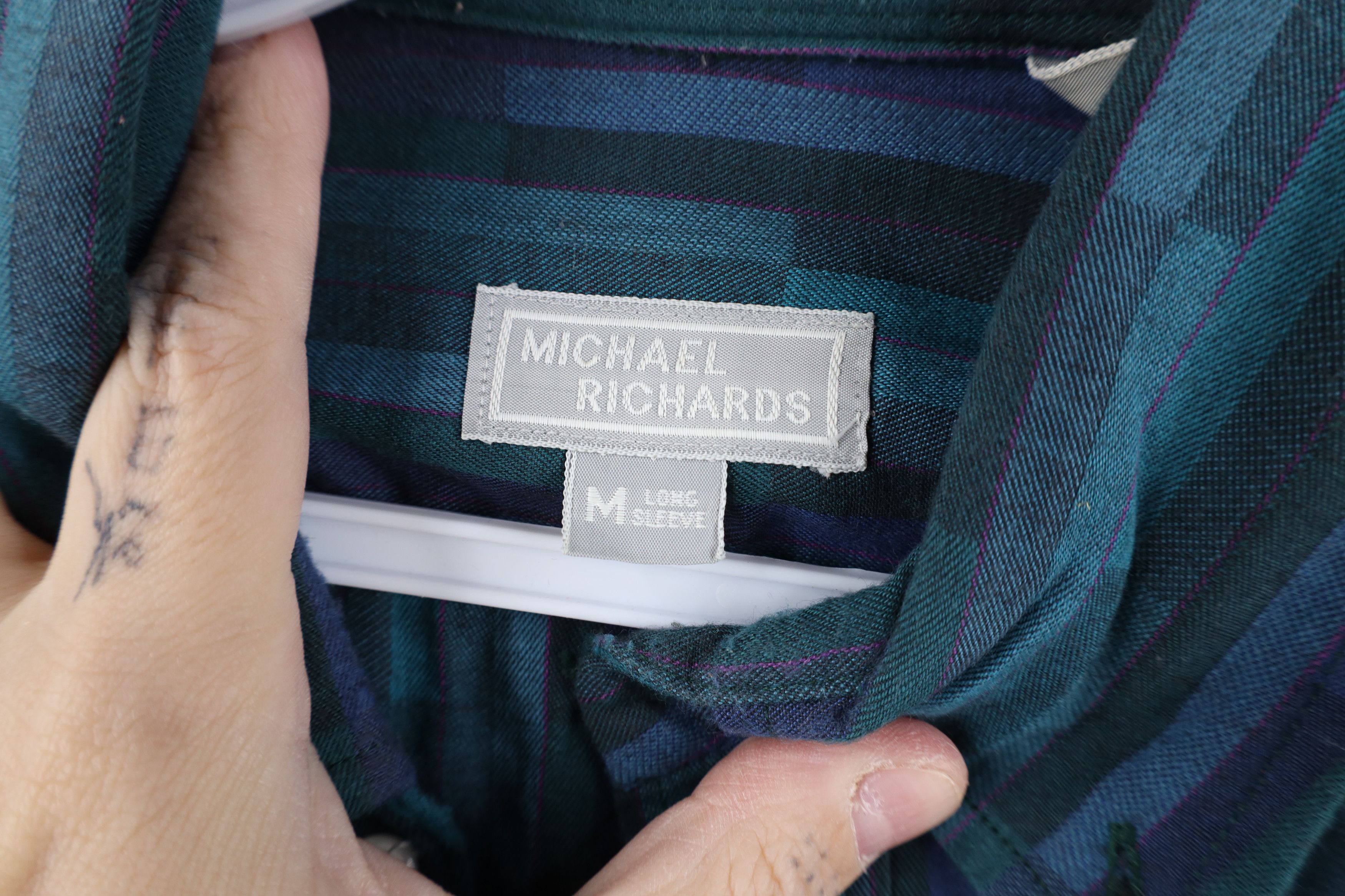 Vintage Vintage 80s 90s Streetwear Collared Button Down Shirt Size US M / EU 48-50 / 2 - 8 Thumbnail